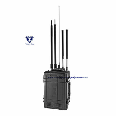 Antennes omnidirectionnelles à gain élevé pour brouilleur de signal extérieur 25-6000 MHz étanches tout-en-un jusqu'à 2000 mètres