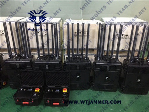 Brouilleur militaire de signal de VHF du watt UHF300MHz du Portable 600
