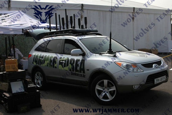 Brouilleur militaire de signal de VHF du watt UHF300MHz du Portable 600