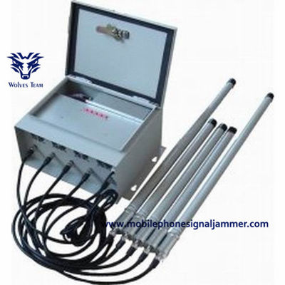 Brouilleur extérieur imperméable du brouilleur GSM800/GSM900/GSM1800/GSM1900/3G/4G/5G de signal de téléphone portable