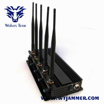 brouilleur de signal du téléphone portable 15W 3G de 40m pour le centre de conférences