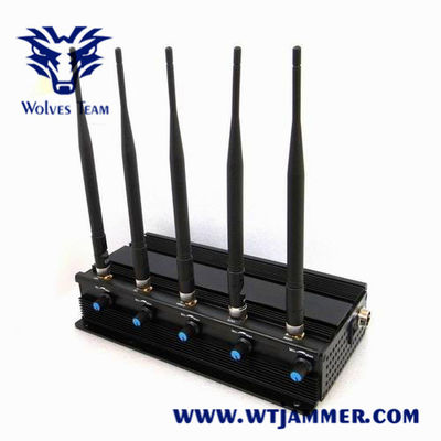 Téléphone portable de 11W 40m CDMA GSM et brouilleur puissants de Wifi