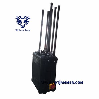 Brouilleur de signal de téléphone portable du brouilleur rf WIFI de bombe de véhicule avec le convoi de DDS bloquant le système