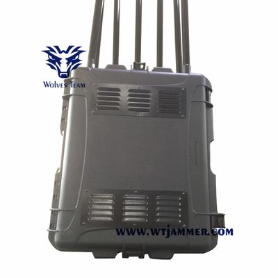 Brouilleur de signal de téléphone portable du brouilleur rf WIFI de bombe de véhicule avec le convoi de DDS bloquant le système