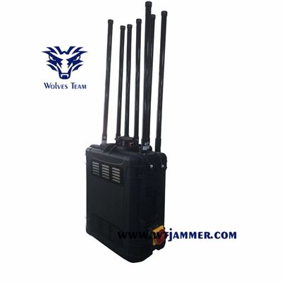 Brouilleur de signal de téléphone portable du brouilleur rf WIFI de bombe de véhicule avec le convoi de DDS bloquant le système