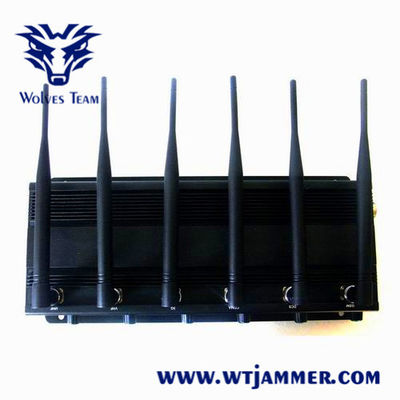brouilleur de 2.4G 4.9G 5.0G 5.8G 25m 5W Wifi