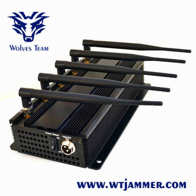 brouilleur de 2.4G 4.9G 5.0G 5.8G 25m 5W Wifi