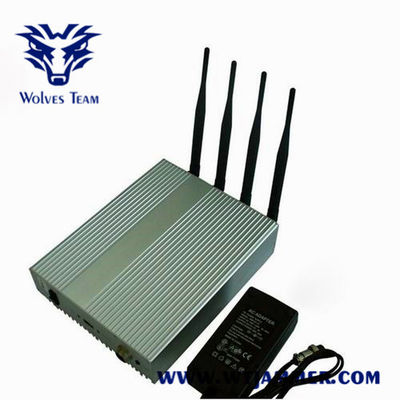 25 mètres de Wifi 2.4G 5.8G 4W de brouilleur d'intérieur de signal