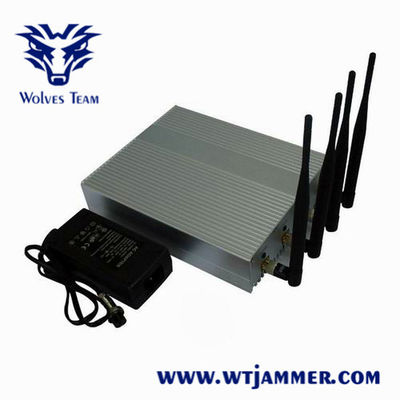 25 mètres de Wifi 2.4G 5.8G 4W de brouilleur d'intérieur de signal