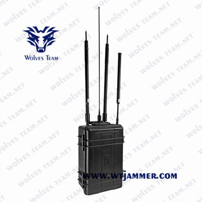 Fréquence ultra-haute VHF350MHz Walky - brouilleur Talky de signal du véhicule 800W