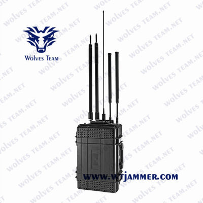 Fréquence ultra-haute VHF350MHz Walky - brouilleur Talky de signal du véhicule 800W