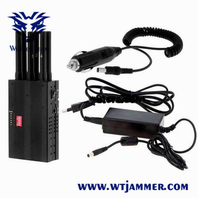 brouilleur du téléphone portable 3W de 3G Lojack GPS 15M pour l'examen Hall