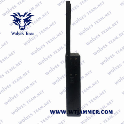 6 brouilleur tenu dans la main de téléphone portable des antennes 3G 4G 6W