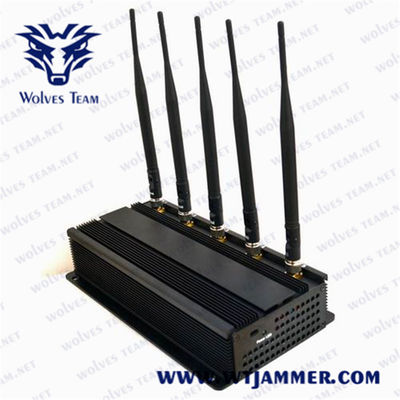 25 mètres de 2.4G 4.9G 5.0G 5w Wifi de signal de dispositif de brouilleur
