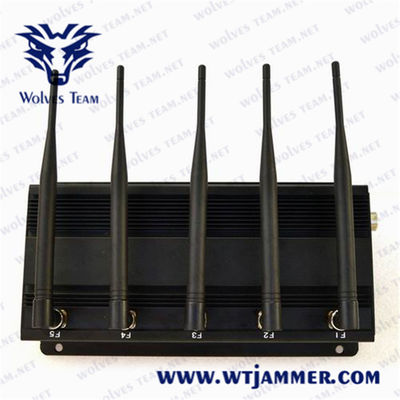 25 mètres de 2.4G 4.9G 5.0G 5w Wifi de signal de dispositif de brouilleur