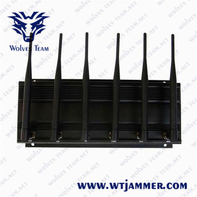 8 bandes 3G puissant réglable 4G tout le brouilleur de WIFI GPS Lojack de téléphone portable