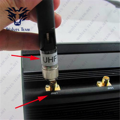 8 bandes 3G puissant réglable 4G tout le brouilleur de WIFI GPS Lojack de téléphone portable