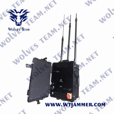Brouilleur Walky-Talky 1000m de généralistes du véhicule 800w de pleines bandes de DDS TÉTRA