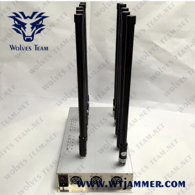 Brouilleur puissant de 30m 4w 5.2G 5.8G 2.4G Wifi
