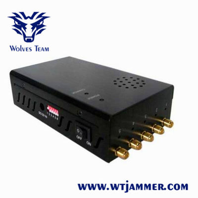 Brouilleur tenu dans la main de signal de 12W CDMA GSM 3G 4G 5G WiFi Lojack
