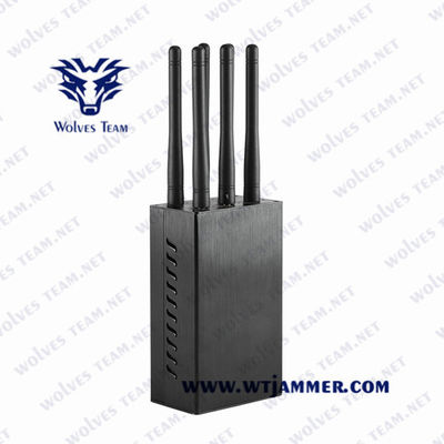 12 dresseur de signal de téléphone portable des bandes 25m 12W GSM 3G 4G 5g