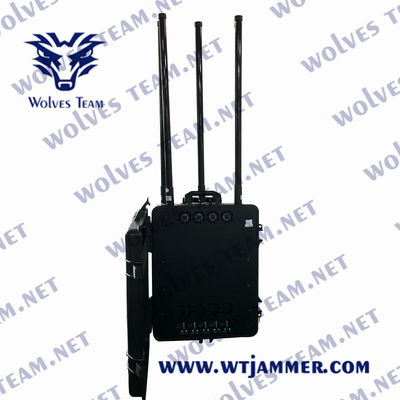 la pleine fréquence 20-3000MHz tout le brouilleur de signal de téléphone portable adaptent le brouilleur aux besoins du client extérieur imperméable de signal de fréquence