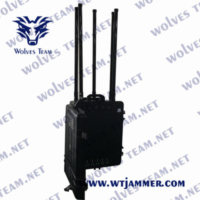La pleine fréquence puissante tout le brouilleur de signal de téléphone portable adaptent le brouilleur aux besoins du client extérieur imperméable de signal de fréquence