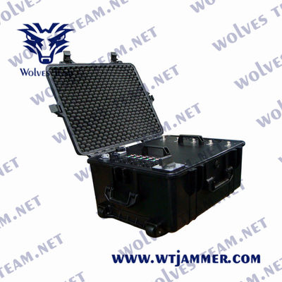 acheter 20-3000MHz personnaliser le signal de fréquence imperméable à l'eau brouilleur extérieur haute puissance pleine fréquence tout brouilleur de téléphone portable online manufacture