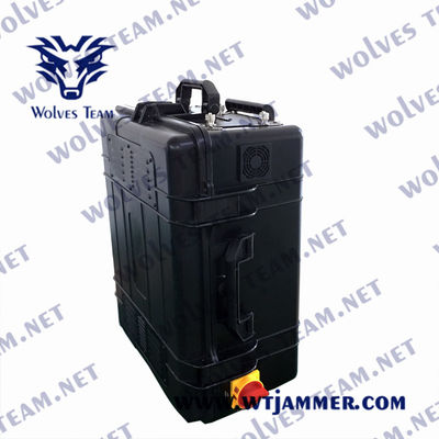 Brouilleur extérieur imperméable des militaires 12 fréquence durable de bandes de pleine tout le brouilleur de signal de téléphone portable