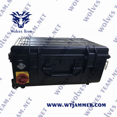 acheter Portable militaire personnaliser le signal de fréquence imperméable à l'eau brouilleur extérieur tout brouilleur de signal de téléphone portable online manufacture