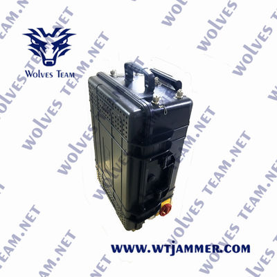 La puissance élevée militaire adaptent fréquence aux besoins du client de brouilleur extérieur imperméable de signal de fréquence la pleine tout le brouilleur de téléphone portable