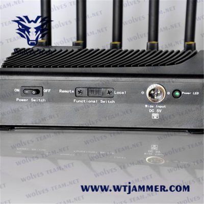 Bureau 40 mètres de 12w de brouilleur d'intérieur de signal
