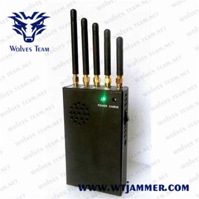 3G brouilleur portatif de signal du téléphone portable 3W pour l'examen Hall