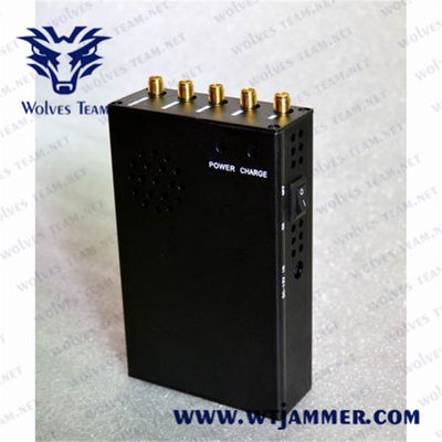 3G brouilleur portatif de signal du téléphone portable 3W pour l'examen Hall
