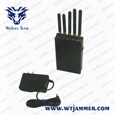 8 mètres de GPS WiFi 5 d'antenne de brouilleur portatif de signal