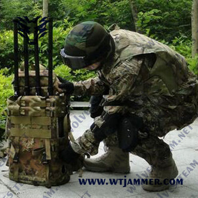 acheter 80 watts de puissance élevée EOD sac à dos 4G 5G signal de téléphone portable brouilleur Manpack RF brouilleur online manufacture