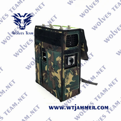 5 brouilleur de signal de bourdon de sac à dos des bandes 90w GPS WIFI5.8G