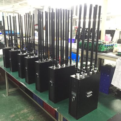 acheter 2000M Durable GPS haute puissance WIFI5.8G Drone signal brouilleur sac à dos imperméable brouilleur UAV online manufacture