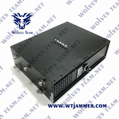 brouilleur durable militaire de sac à dos de signal de bourdon de GPS WIFI5.8G de la puissance 90W élevée