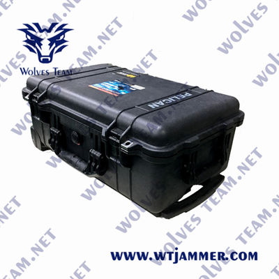 600W imperméabilisent d'anti brouilleurs de bourdon de WIFI 5.8G GPS