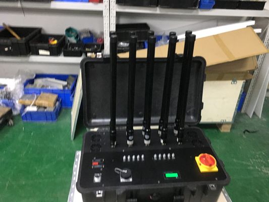 600W imperméabilisent d'anti brouilleurs de bourdon de WIFI 5.8G GPS