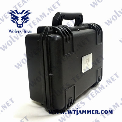 4G 100 sac à main portatif de brouilleur de téléphone portable du mètre EIRP 30W