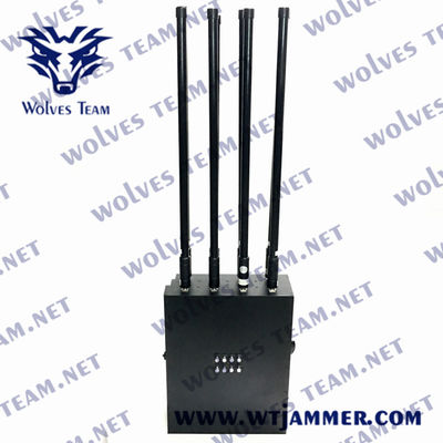 Brouilleur militaire de signal de bourdon du sac à dos 90W GPS WIFI 5.8G