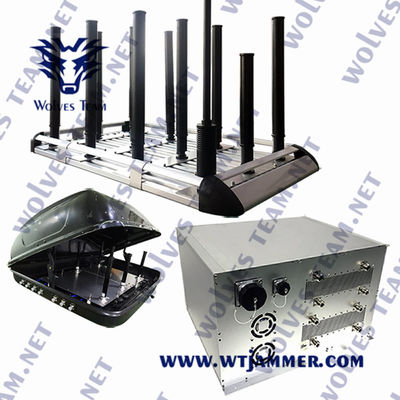 brouilleur de signal de bombe du véhicule 330W de 800m avec le système de convoi de DDS