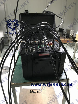 Brouilleur militaire 5G 3600MHz de bombe du signal IED du convoi rf de DDS