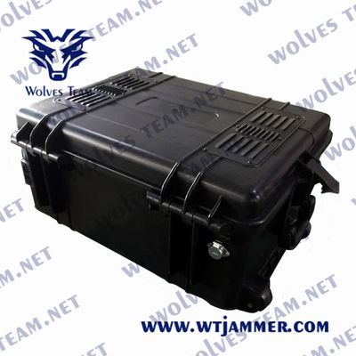 brouilleur imperméable de bourdon d'UAV de signal des brouilleurs rf de bourdon de 2500m anti