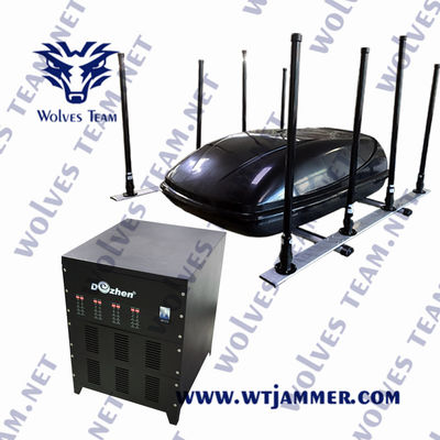 brouilleur sans fil 300W de signal de la bombe 3000MHz pour la protection de VIP