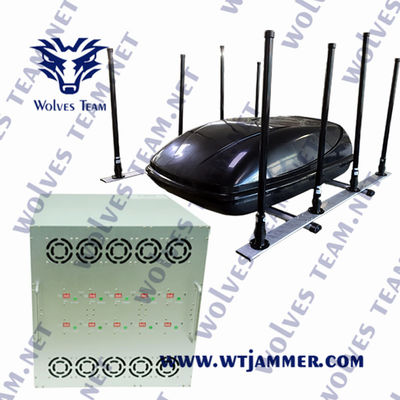 brouilleur sans fil 300W de signal de la bombe 3000MHz pour la protection de VIP