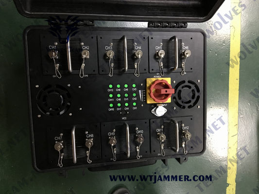 brouilleur de 800M RF Signal Military Bomb avec le système de convoi de DDS