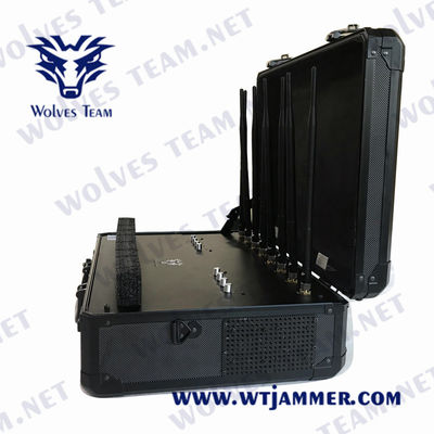 8 antenne du brouilleur 5dBi de signal de téléphone portable des canaux CDMA 120W